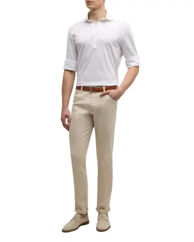Brunello Cucinelli Men 's Bull Denim Skinny-Fit Pants