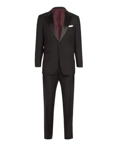 Kiton Men 's Peak Wool Tuxedo | Thumbnail 1 Kiton Men 's Peak Wool Tuxedo | Thumbnail 1