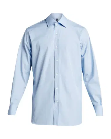 Bergdorf Goodman Men's Poplin French-Cuff Dress Shirt | Thumbnail 1