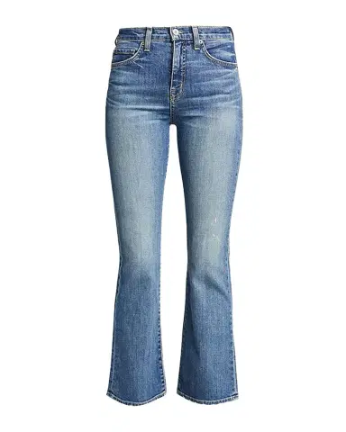 Nili Lotan Mid-Rise Bootcut Crop Jeans | Thumbnail 1