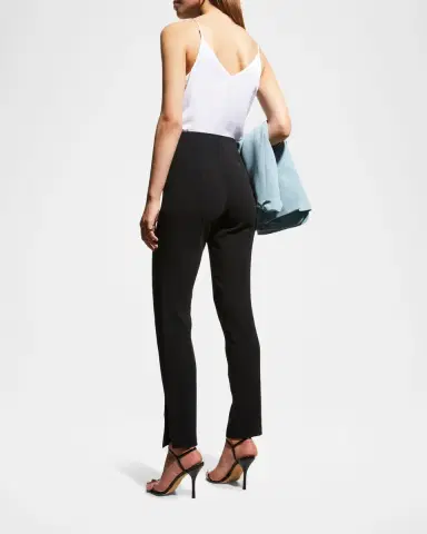 Cinq à Sept Brianne Slit-Leg Trousers | Thumbnail 2 Cinq à Sept Brianne Slit-Leg Trousers | Thumbnail 2