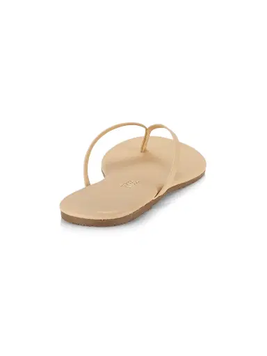 TKEES Women's Foundations Matte Leather Flip Flops - Sunkissed - Size 11 | Thumbnail 3