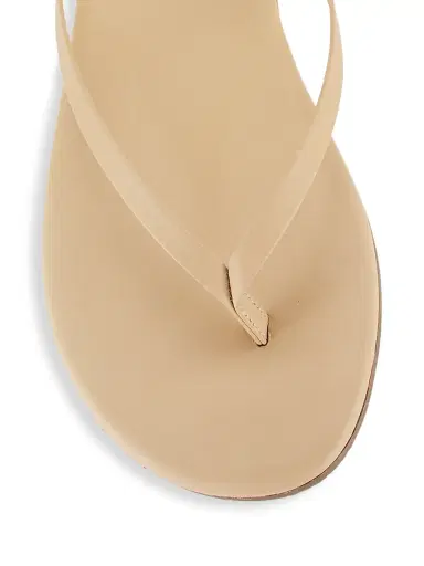 TKEES Women's Foundations Matte Leather Flip Flops - Sunkissed - Size 11 | Thumbnail 4