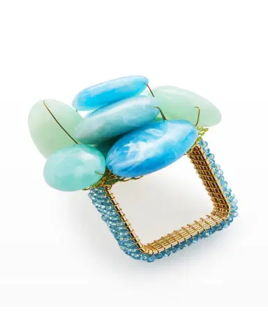 Kim Seybert Sea Stone Napkin Ring | Thumbnail 3