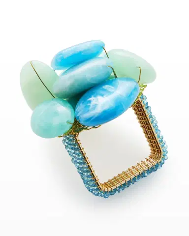 Kim Seybert Sea Stone Napkin Ring | Thumbnail 1