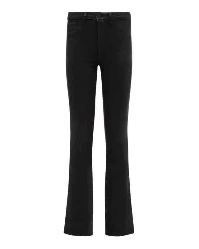 L 'Agence Selma High-Rise Coated Sleek Baby Boot Jeans
