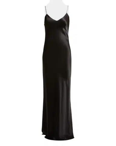 Nili Lotan Silk Satin Slip Gown | Thumbnail 1 Nili Lotan Silk Satin Slip Gown | Thumbnail 1