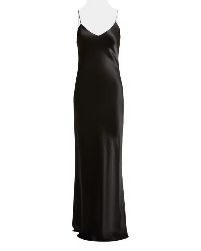 Silk Satin Slip Gown