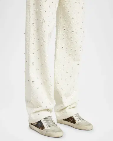 Golden Goose Mid Star Leopard-Print Leather Sneakers | Thumbnail 2 Golden Goose Mid Star Leopard-Print Leather Sneakers | Thumbnail 2