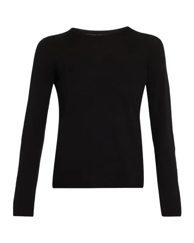 Machine Washable Cashmere Crewneck Pullover