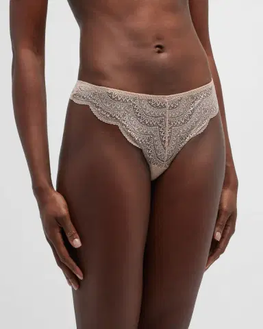 Simone Pérèle Karma Lace Tanga Briefs | Thumbnail 2
