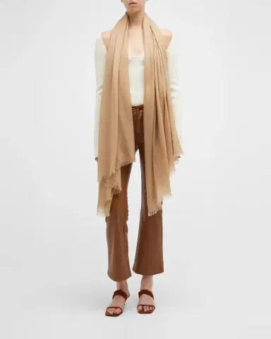 Sofia Cashmere Lightweight Cashmere Scarf | Thumbnail 4