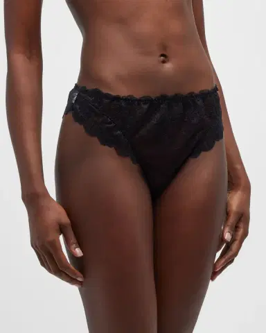 Simone Pérèle Reve Scalloped Lace Tanga | Thumbnail 2