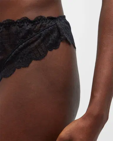 Simone Pérèle Reve Scalloped Lace Tanga | Thumbnail 5