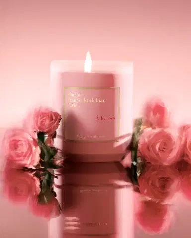 Maison Francis Kurkdjian A la Rose Candle, 9.87 oz. | Thumbnail 3