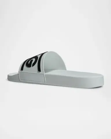 Dolce & Gabbana Men's Logo Pool Slides | Thumbnail 6 Dolce & Gabbana Men's Logo Pool Slides | Thumbnail 6