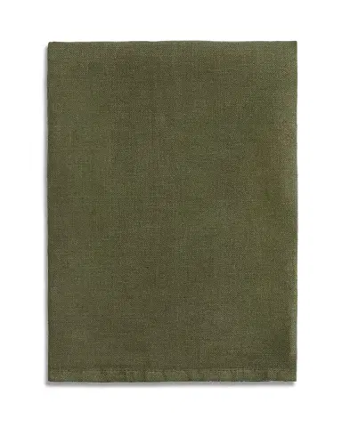 L 'Objet Linen Sateen Napkin S4 Green | Thumbnail 1