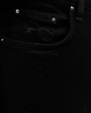 Amiri Men 's MX1 Destroyed Skinny Jeans | Thumbnail 5