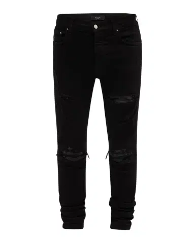 Amiri Men 's MX1 Destroyed Skinny Jeans | Thumbnail 1