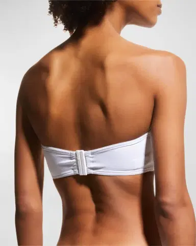 Eres Show Bandeau U-Hardware Bikini Top | Thumbnail 3