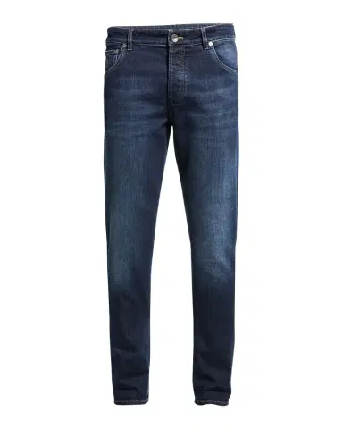 Brunello Cucinelli Men's 5-Pocket Denim Jeans | Thumbnail 1 Brunello Cucinelli Men's 5-Pocket Denim Jeans | Thumbnail 1