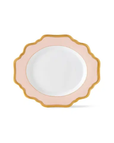 Anna Weatherley Dusty Rose Rimmed Bread & Butter Plate | Thumbnail 2