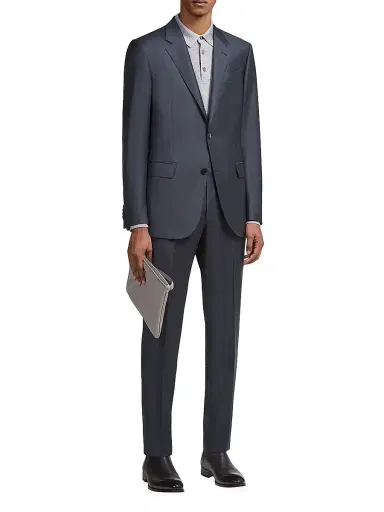 Zegna Men's Trofeo 600 Tailoring Evening Suit | Thumbnail 2 Zegna Men's Trofeo 600 Tailoring Evening Suit | Thumbnail 2