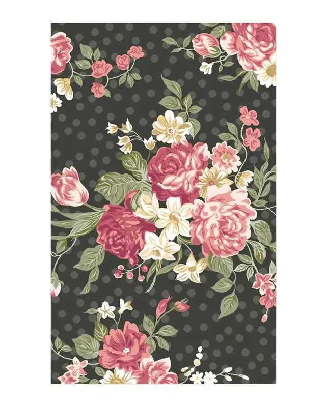 MacKenzie-Childs Kew Gardens Rug, 2 '3" x 3 '