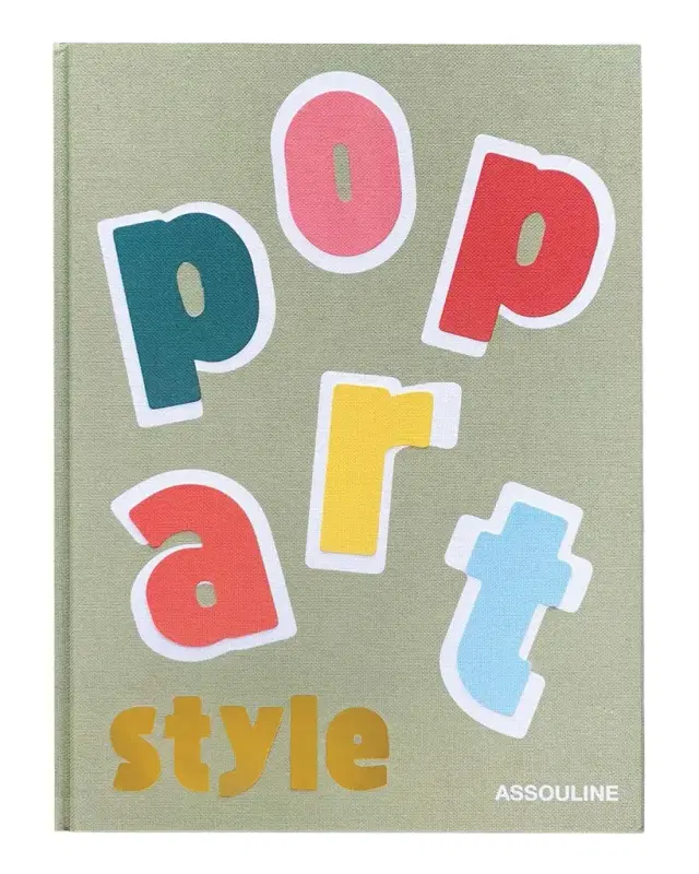 ASSOULINE "Pop Art Style" Book by Julie Belcove