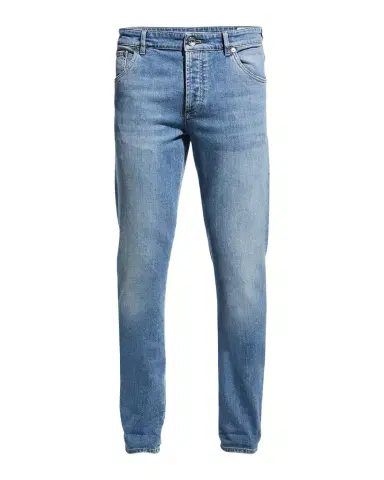 Brunello Cucinelli Men's 5-Pocket Denim Jeans | Thumbnail 1
