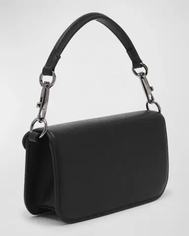 Valentino Garavani Loco VLOGO Small Calfskin Shoulder Bag | Thumbnail 6 Valentino Garavani Loco VLOGO Small Calfskin Shoulder Bag | Thumbnail 6