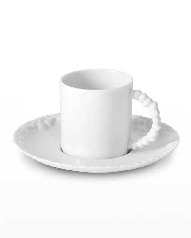 L'Objet Haas Mojave Espresso Cup & Saucer
