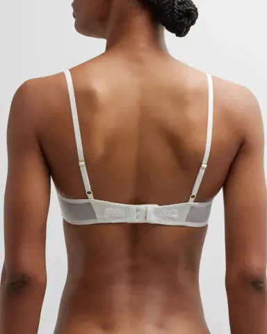 Kiki de Montparnasse Sensuel Lace-Trim Underwire Balconette Bra | Thumbnail 4 Kiki de Montparnasse Sensuel Lace-Trim Underwire Balconette Bra | Thumbnail 4