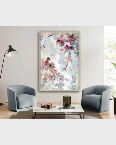 Prestige Arts Cascading Floral Giclee on Canvas | Thumbnail 3