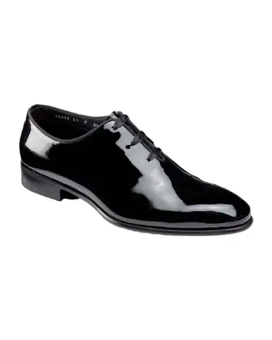 Santoni Men's Padova Patent Leather Oxfords | Thumbnail 1