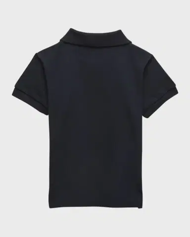 Comme des Garcons Kid's Heart Graphic Polo Shirt, Size -6 | Thumbnail 2