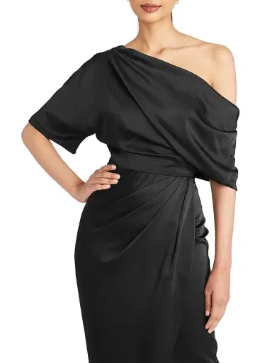 THEIA Women's Rayna One-Shoulder Gown | Thumbnail 5 THEIA Women's Rayna One-Shoulder Gown | Thumbnail 5