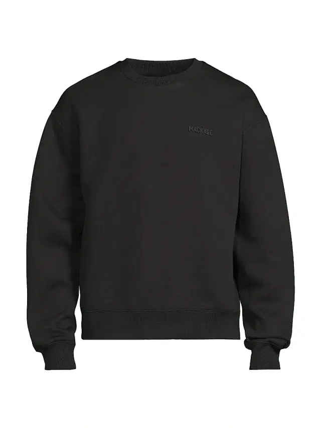Mackage Men's Julian Double-Face Jersey Sweatshirt - Black