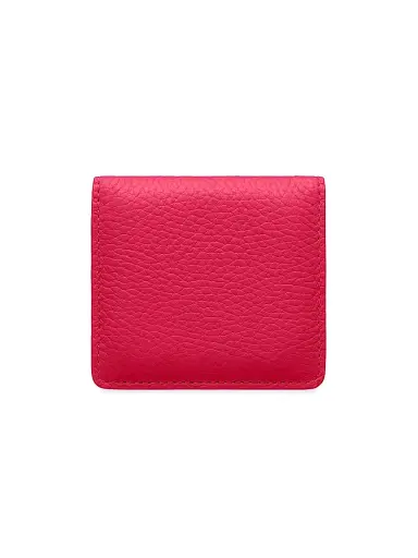 MAISON de SABRÉ Leather Compact Mirror - Fuchsia Lavender | Thumbnail 3