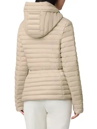 Soia & Kyo Women's Ayleen Lightweight Hooded Puffer Jacket - Black - Size Small | Thumbnail 5