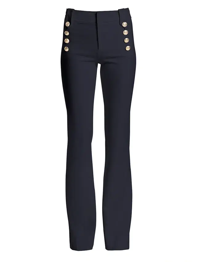 Derek Lam 10 Crosby Women's Robertson Flare Pants - Midnight