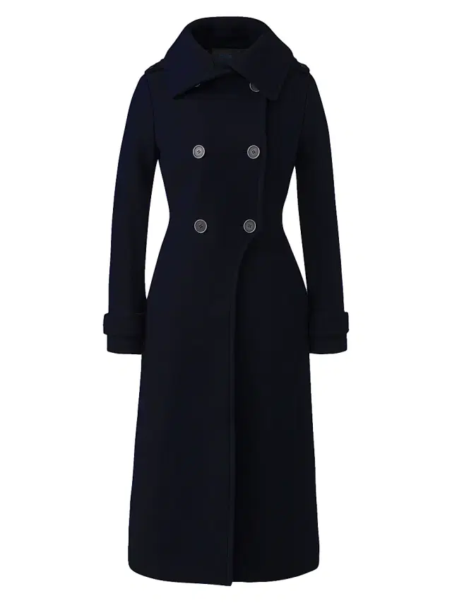 Mackage Women's Elodie Military Coat - Navy