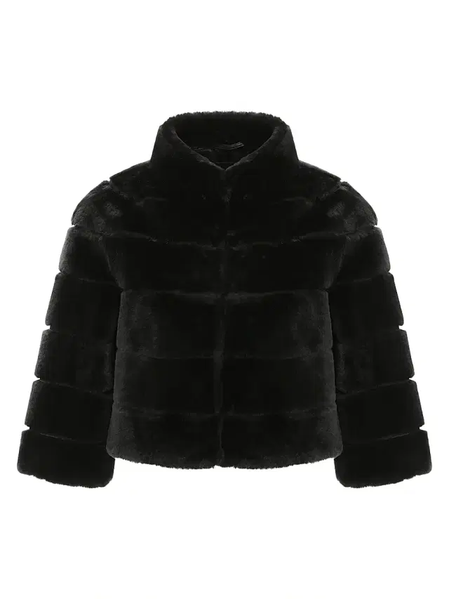 Gorski Women's Shearling Lamb Bolero Coat - Black
