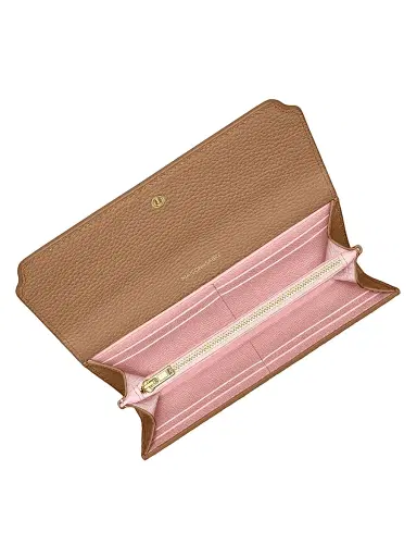 MAISON de SABRÉ Women's Long Leather Flap Wallet | Thumbnail 4