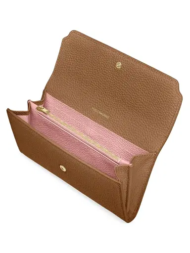 MAISON de SABRÉ Women's Long Leather Flap Wallet | Thumbnail 5