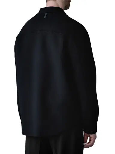 Mackage Men's Emmanuel Wool Overshirt - Black - Size 36 | Thumbnail 5 Mackage Men's Emmanuel Wool Overshirt - Black - Size 36 | Thumbnail 5