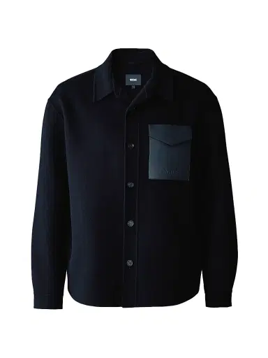 Mackage Men's Emmanuel Wool Overshirt - Black - Size 36 | Thumbnail 1 Mackage Men's Emmanuel Wool Overshirt - Black - Size 36 | Thumbnail 1