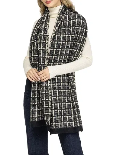 Gorski Women's Select Cashmere Scarf - Black | Thumbnail 2