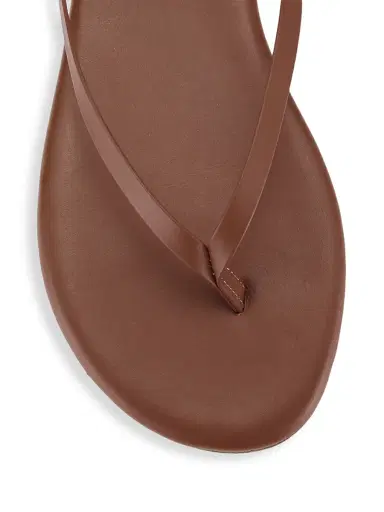 TKEES Women's Foundations Matte Leather Flip Flops - Heat Wave - Size 11 | Thumbnail 4 TKEES Women's Foundations Matte Leather Flip Flops - Heat Wave - Size 11 | Thumbnail 4