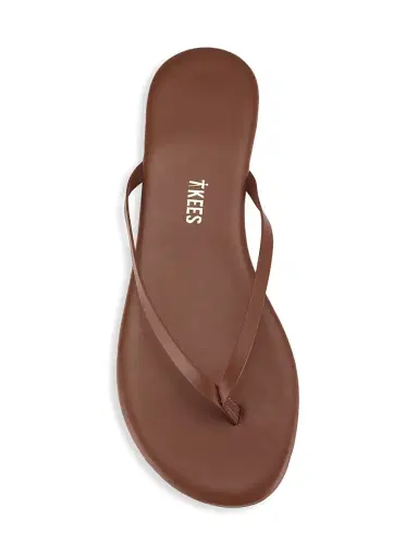 TKEES Women's Foundations Matte Leather Flip Flops - Heat Wave - Size 11 | Thumbnail 5 TKEES Women's Foundations Matte Leather Flip Flops - Heat Wave - Size 11 | Thumbnail 5